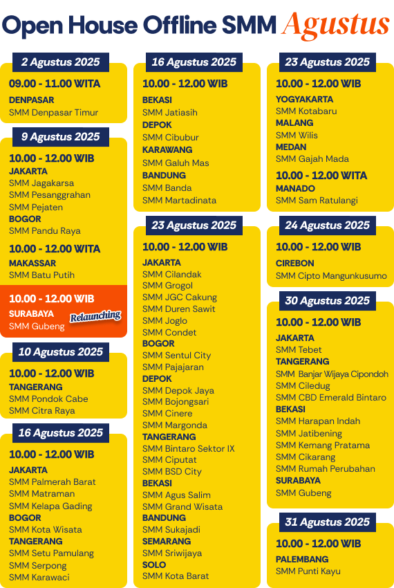 Open House Offline Agustus