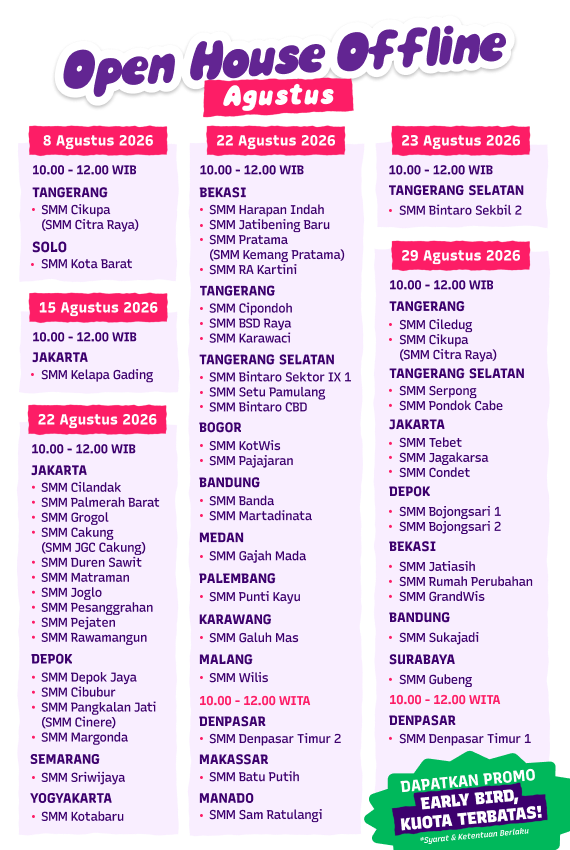 Open House Offline Agustus