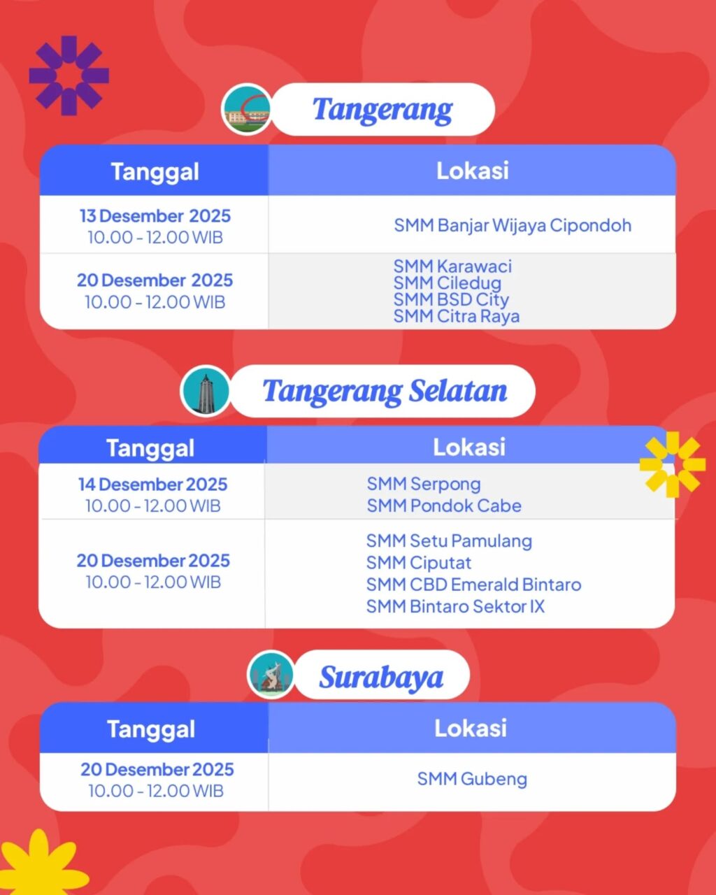 Instagram post from sekolahmuridmerdeka. This post is in position 3.