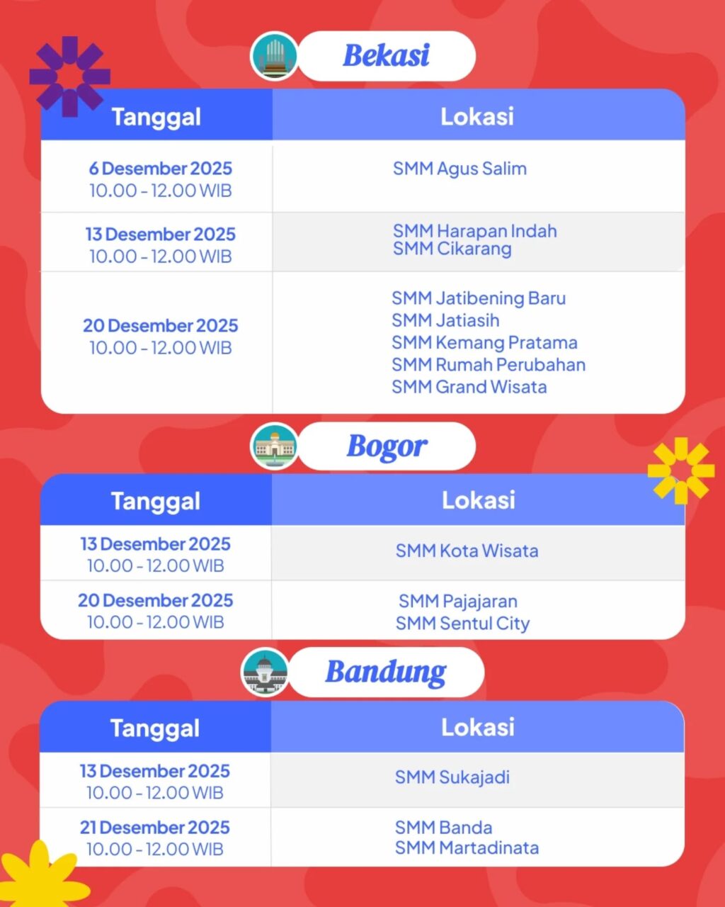 Instagram post from sekolahmuridmerdeka. This post is in position 2.