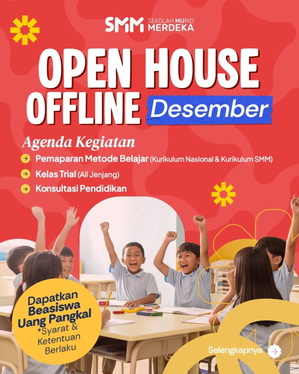 Instagram post from sekolahmuridmerdeka. This post is in position 0.