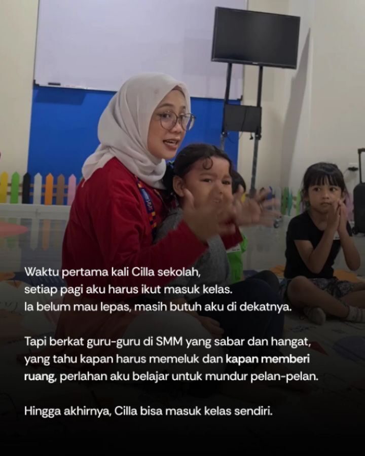 Instagram post from sekolahmuridmerdeka. This post is in position 1.