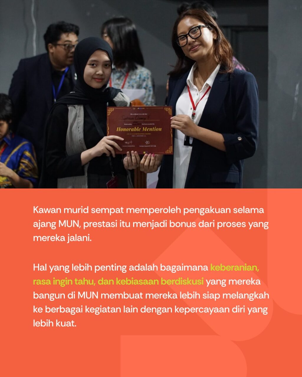 Instagram post from sekolahmuridmerdeka. This post is in position 4.